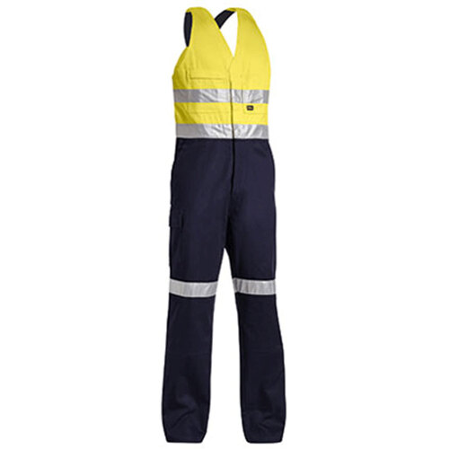 WORKWEAR, SAFETY & CORPORATE CLOTHING SPECIALISTS  - 3M TAPED HI VIS ACTION BACK OVERALL