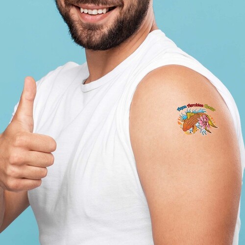 WORKWEAR, SAFETY & CORPORATE CLOTHING SPECIALISTS  - 38 x57mm Classic Temporary Tattoos