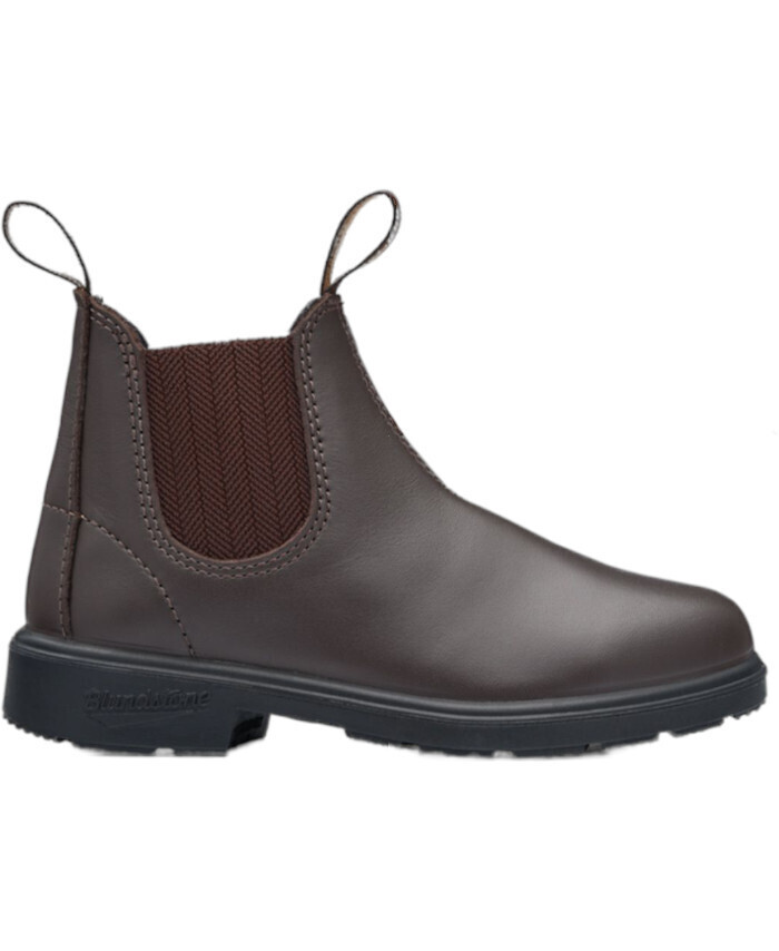 Blundstone Kids Series Chelsea Boots Chestnut Brown Safety