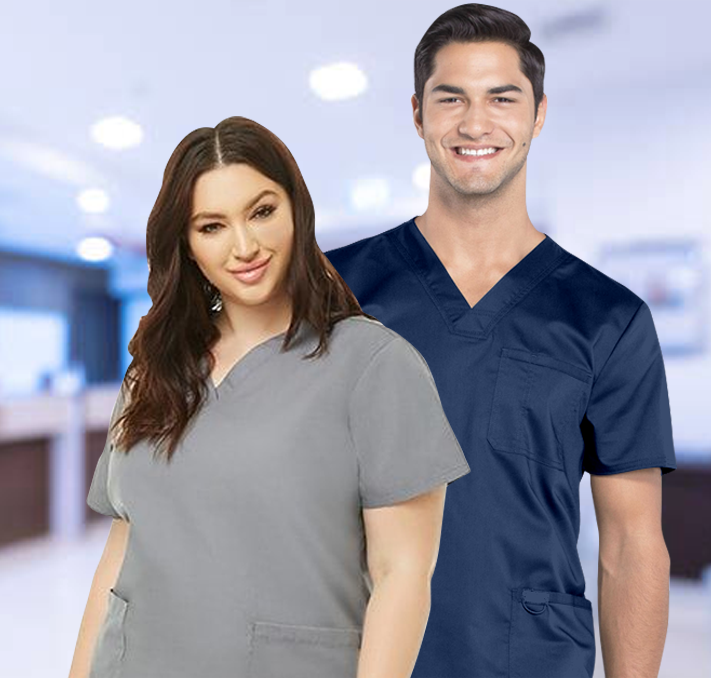 big and tall healthcare uniforms - hip pocket workwear & safety