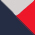 Navy / Red / Ash