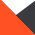 Orange / Charcoal / White