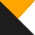 Black / White / Orange