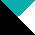 Black / Teal / White