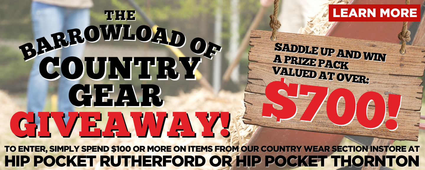 Country Gear Giveaway Promo Desktop Banner