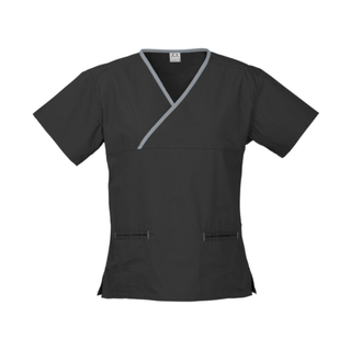 WORKWEAR, SAFETY & CORPORATE CLOTHING SPECIALISTS  - Scrubs - Ladies Crossover Top