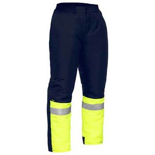 WORKWEAR, SAFETY & CORPORATE CLOTHING SPECIALISTS  - TAPED TWO TONE HI VIS FREEZER PANTS