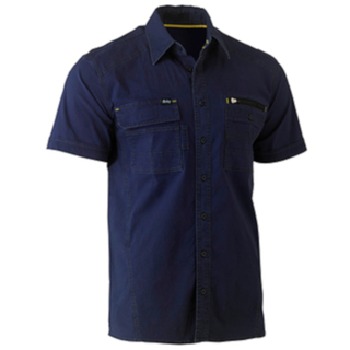 WORKWEAR, SAFETY & CORPORATE CLOTHING SPECIALISTS  - FLEX & MOVE UTILITY SHIRT - SHORT SLEEVE