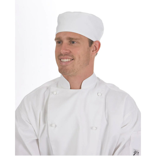 Flat Top Chef Hats - White - One Size