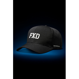 WORKWEAR, SAFETY & CORPORATE CLOTHING SPECIALISTS  - CP-12 - Tech Baseball Cap  - Black - Big Logo