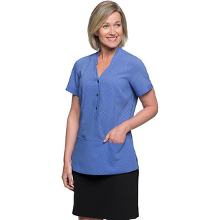 WORKWEAR, SAFETY & CORPORATE CLOTHING SPECIALISTS  - City Stretch Spot Tunic - Ladies