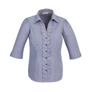 WORKWEAR, SAFETY & CORPORATE CLOTHING SPECIALISTS  - Edge Ladies /S Shirt (inc logo EMB to front)