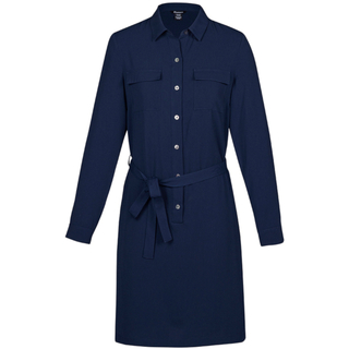 WORKWEAR, SAFETY & CORPORATE CLOTHING SPECIALISTS  - Womens Chloe Shirt Dress (inc logo EMB to front)