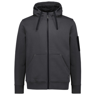 WORKWEAR, SAFETY & CORPORATE CLOTHING SPECIALISTS  - Unisex Zip Front Multi-Pocket Hoodie (inc heat press front & back)