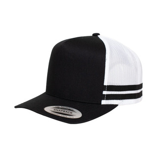 WORKWEAR, SAFETY & CORPORATE CLOTHING SPECIALISTS  - 6507 - A Frame Stripe Cap