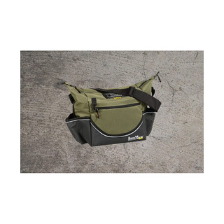 WORKWEAR, SAFETY & CORPORATE CLOTHING SPECIALISTS  - INSULATED CRIB / LUNCH BAGS - CANVAS - 280 x 200 x 230mm (330 Peak) - GREEN - PCC - 15L - 0.8kg