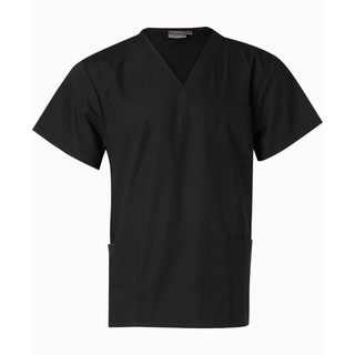 WORKWEAR, SAFETY & CORPORATE CLOTHING SPECIALISTS  - Unisex Scrubs Short Sleeve Tunic Top