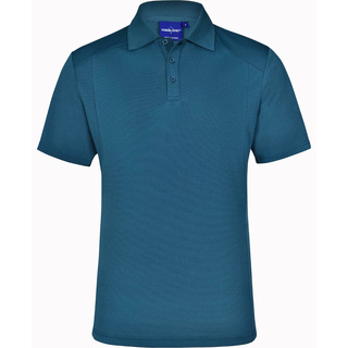 WORKWEAR, SAFETY & CORPORATE CLOTHING SPECIALISTS  - mens bamboo charcoal S/S Polo
