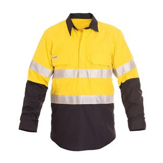 WORKWEAR, SAFETY & CORPORATE CLOTHING SPECIALISTS  - CLOSED FRONT shirt PPE2 inherently flame resistant