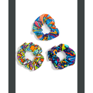 WORKWEAR, SAFETY & CORPORATE CLOTHING SPECIALISTS - Scrunchie 3 Pack - Pearler, Bonza, Snazzy