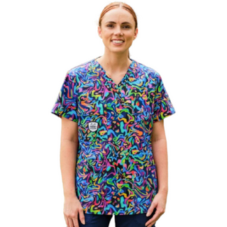 WORKWEAR, SAFETY & CORPORATE CLOTHING SPECIALISTS  - Pearler Unisex Scrubs Top