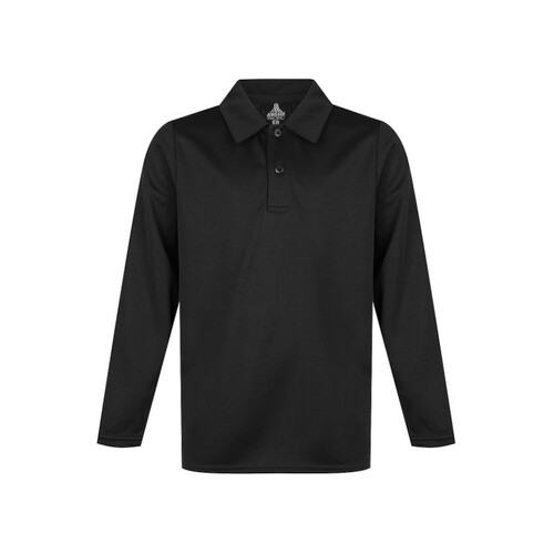 WORKWEAR, SAFETY & CORPORATE CLOTHING SPECIALISTS  - Kids Long Sleeve Botany Polo--