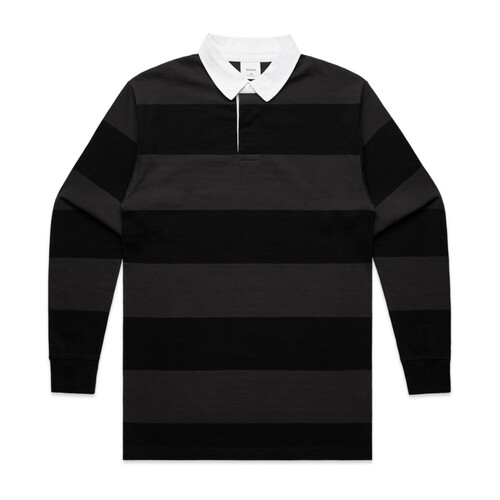 WORKWEAR, SAFETY & CORPORATE CLOTHING SPECIALISTS  - MENS RUGBY STRIPE