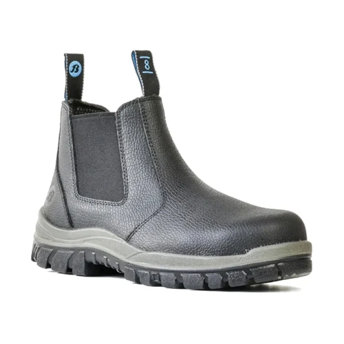 WORKWEAR, SAFETY & CORPORATE CLOTHING SPECIALISTS  - Naturals - Hercules - Black Rambler Slip On Safety Boot