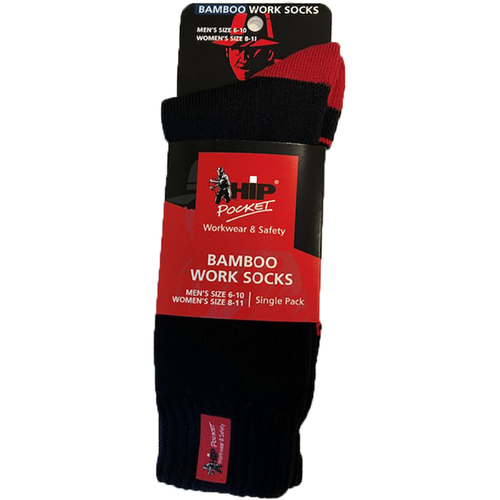 WORKWEAR, SAFETY & CORPORATE CLOTHING SPECIALISTS  - Hip Pocket - 3 Yarn Work Sock