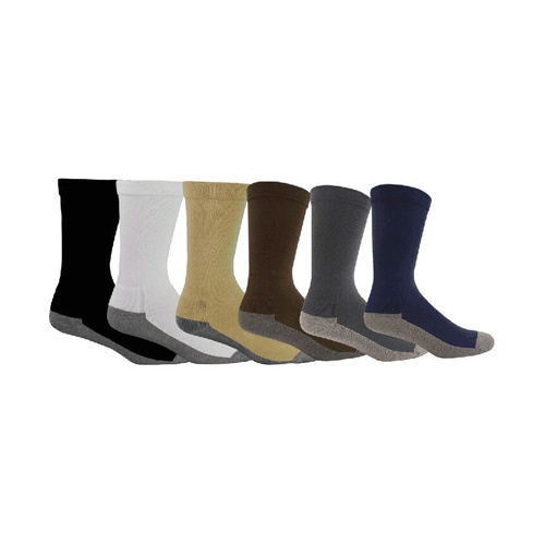 WORKWEAR, SAFETY & CORPORATE CLOTHING SPECIALISTS  - Bamboo Charcoal Health Socks