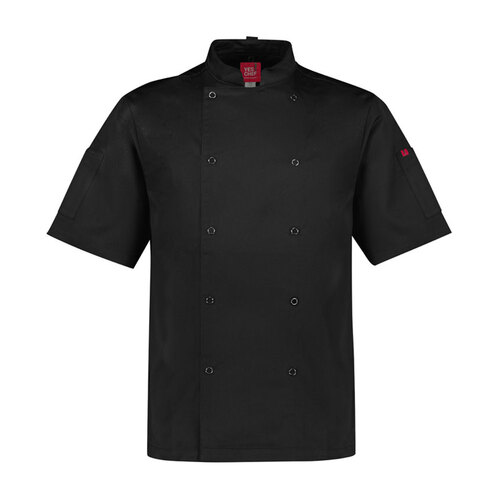 WORKWEAR, SAFETY & CORPORATE CLOTHING SPECIALISTS  - Zest Mens S/S Chef Jacket
