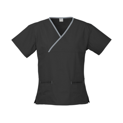 WORKWEAR, SAFETY & CORPORATE CLOTHING SPECIALISTS  - Scrubs - Ladies Crossover Top