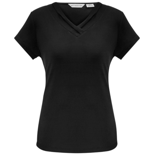 WORKWEAR, SAFETY & CORPORATE CLOTHING SPECIALISTS  - Ladies Lana Short Sleeve Top