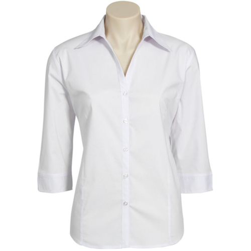WORKWEAR, SAFETY & CORPORATE CLOTHING SPECIALISTS  - Ladies 3/4 Metro Shirt