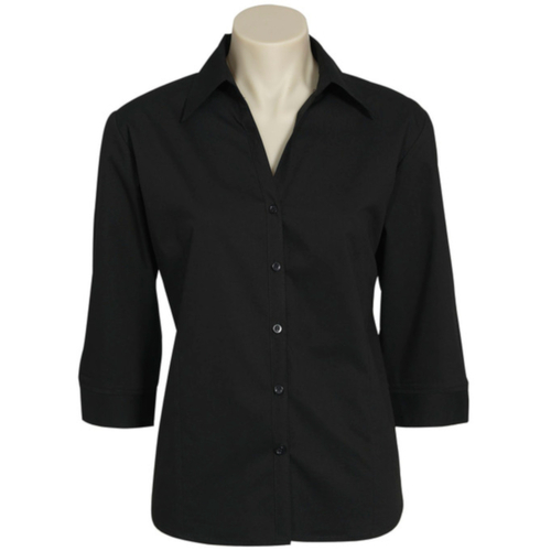 WORKWEAR, SAFETY & CORPORATE CLOTHING SPECIALISTS  - Ladies 3/4 Metro Shirt