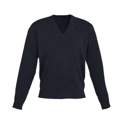 WORKWEAR, SAFETY & CORPORATE CLOTHING SPECIALISTS  - V-Neck L/S Wool Pullover