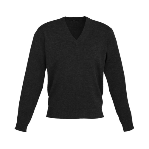 WORKWEAR, SAFETY & CORPORATE CLOTHING SPECIALISTS  - V-Neck L/S Wool Pullover
