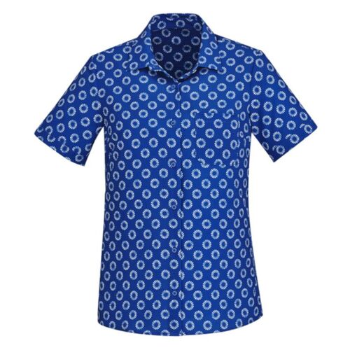 WORKWEAR, SAFETY & CORPORATE CLOTHING SPECIALISTS  - Florence Womens Daisy Print S/S Shirt