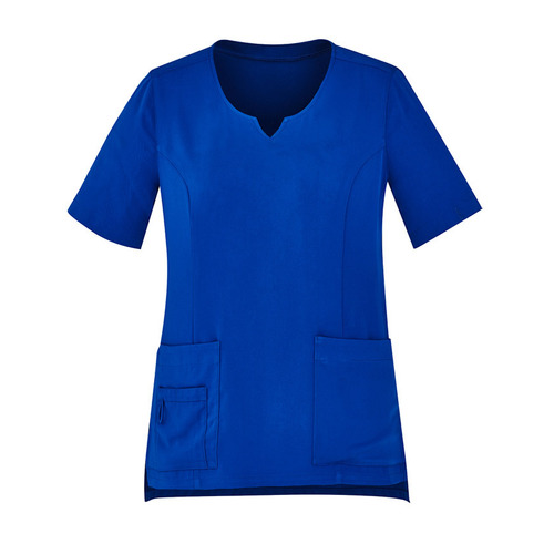WORKWEAR, SAFETY & CORPORATE CLOTHING SPECIALISTS  - Avery Womens Round Neck Scrub Top