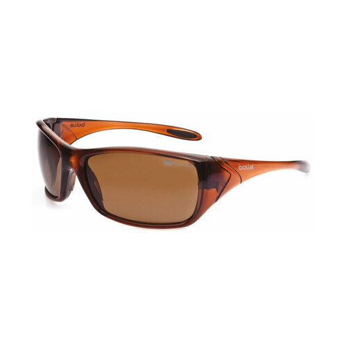 WORKWEAR, SAFETY & CORPORATE CLOTHING SPECIALISTS  - VOODOO BROWN POLARISED LENS WITH SOFT DRAWSTRING POUCH