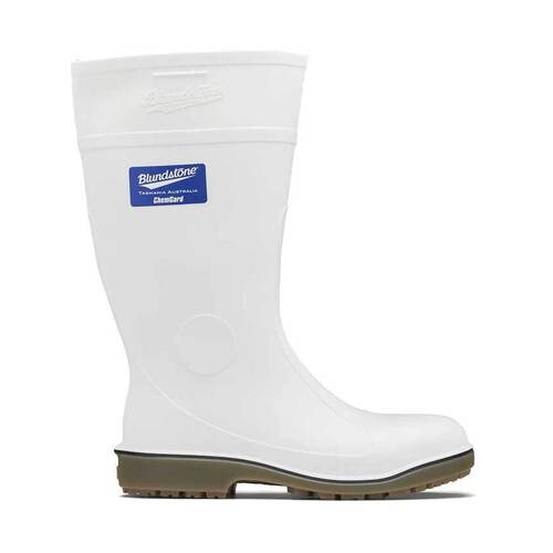 WORKWEAR, SAFETY & CORPORATE CLOTHING SPECIALISTS  - 004 - Gumboots Non-Safety - White chemgard boot