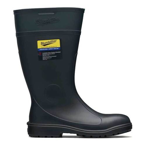 WORKWEAR, SAFETY & CORPORATE CLOTHING SPECIALISTS  - 007 - Gumboots Safety - Green armorchem steel toe boot
