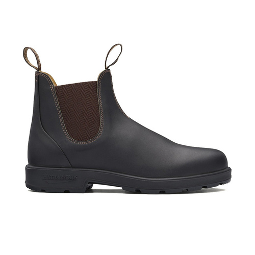 WORKWEAR, SAFETY & CORPORATE CLOTHING SPECIALISTS  - Brown premium leather elastic side boot