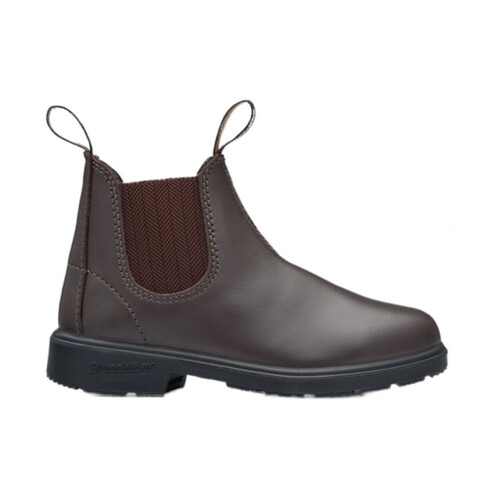 WORKWEAR, SAFETY & CORPORATE CLOTHING SPECIALISTS  - 630 - KIDS' SERIES CHELSEA BOOTS - CHESTNUT BROWN