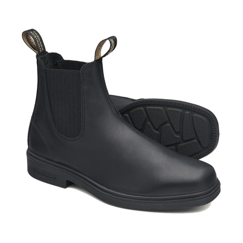 WORKWEAR, SAFETY & CORPORATE CLOTHING SPECIALISTS  - Black elastic side dress boot