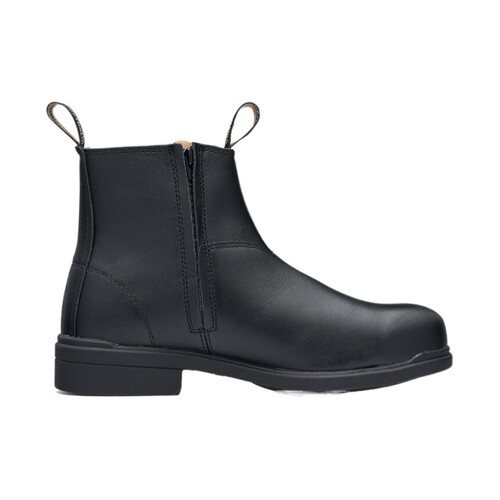 WORKWEAR, SAFETY & CORPORATE CLOTHING SPECIALISTS  - 783 - EXECUTIVE RANGE - Classic black leather zip sided, dress safety boot