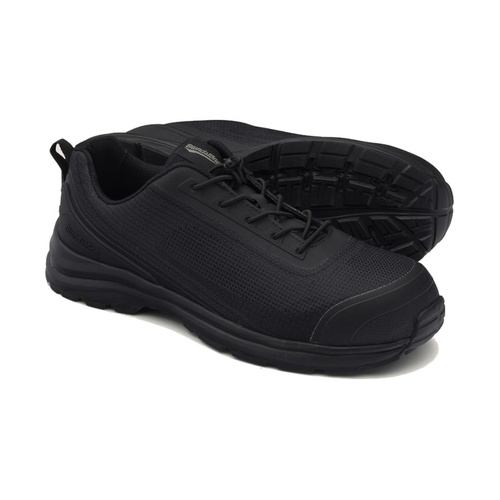 WORKWEAR, SAFETY & CORPORATE CLOTHING SPECIALISTS  - Black breathable nylon upper anti-static uniform safety jogger