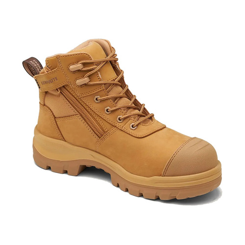 WORKWEAR, SAFETY & CORPORATE CLOTHING SPECIALISTS  - 8550 - RotoFlex - Wheat water-resistant nubuck 135mm safety boot