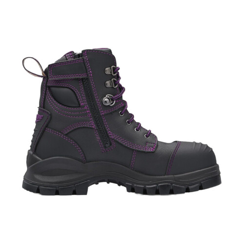WORKWEAR, SAFETY & CORPORATE CLOTHING SPECIALISTS  - 897 - WOMEN'S SAFETY SERIES SAFETY BOOTS - BLACK