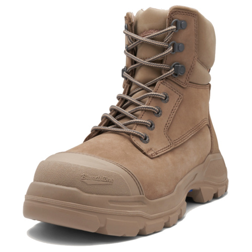 WORKWEAR, SAFETY & CORPORATE CLOTHING SPECIALISTS  - RotoFlex Stone water-resistant nubuck 150mm zip sided safety boot
